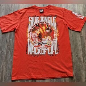 Vintage 5ive Jungle Graphic T-shirt size 2XL‎